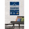 Trends International NFL Dallas Cowboys - Champions 23 Unframed Wall Poster Prints - 2 of 4