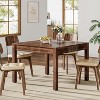 Tribesigns Square Dining Table with 4 Drawers - 4 of 4