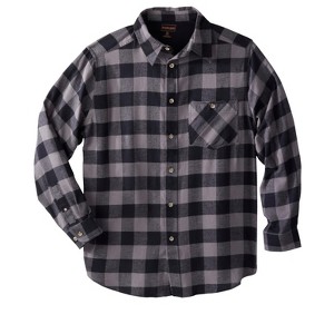 KingSize Men's Big & Tall Boulder Creek by KingSize Flannel Shirt - 1 of 4