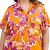 Rebdolls Women's Collared Button Down Top - 4 of 4