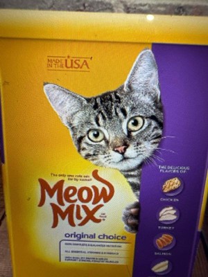 Meow Mix Original Choice With Flavors Of Chicken Turkey Salmon