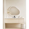 YAWWALK Widespread Double Handles Bathroom Faucet Valve Included - 3 of 4