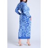 ELOQUII Women's Plus Size Intarsia Two Tone Cardigan Dress - 3 of 4
