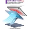 Scarlet Scope Ergonomic Laptop Stand With Heat Vent - 2 of 4