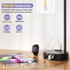 Itopfox Industrial Touch Table Lamps for Bedrooms Set of 2 - 3-Way Dimmable Nightstand Lamps with USB C+A Ports and Outlet, Black Bedside Lamps - 2 of 4