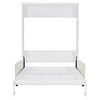 TIRAMISUBEST Full Size Murphy Bed Wall Bed with Cushion, Space Saving Foldable Murphy Cabinet Bed with Loveseat Sofa - 4 of 4