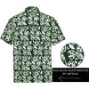 HAPPY BAY Men's Stylish Summer Short Sleeve Hawaiian Vacation Shirts Cruise Holiday Tops Button-Down Hawaii Shirts Men - 2 of 4