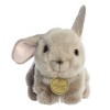 Aurora Small Playful Baby Bunny Miyoni Tots Adorable Stuffed Animal Gray 7.5" - 2 of 4