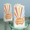 Big Dot of Happiness Here Comes the Son Ready to Pop Popcorn Bags, Baby Shower Favor Snack Treats, Free-Standing Individual White Paper Bags - 25 Ct - 3 of 4