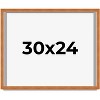 PosterPalooza | Classic Brown Picture Frame - UV Acrylic, Backing Board, Hanging Hardware Included - 2 of 4