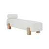 Meridian Furniture,Edison Chenille Fabric Bench - 3 of 4