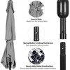 Yaheetech 6.5x10FT Patio Umbrella with Push Button Tilt - 4 of 4
