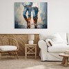 Stupell Industries Cowboy & Cowgirl Couple Canvas Wall Art - 2 of 4