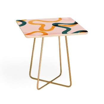 ThirtyOne Illustrations Streamers Side Table - Deny Designs