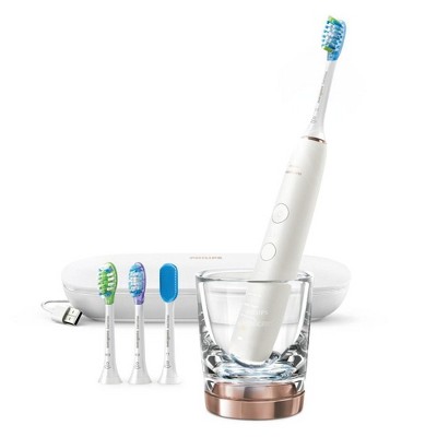 Photo 1 of Philips Sonicare DiamondClean Smart 9750 Rechargeable Electric Power Toothbrush, Rose Gold, HX9924/65