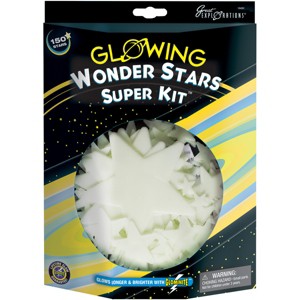 Great Explorations Glowing Stars Super Kit 150/Pkg-Wonder Stars - 1 of 1