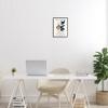 Stupell Industries Bold Modern Botanicals Leaf Silhouettes Matisse Text  Framed Giclee Art - 3 of 4