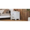 Okak Wooden 5-Drawer Tall Dresser for Bedroom Retro Country Style, Chest of Drawers Closet Storage Cabinet Organizer for Living Room, Hallway - 3 of 4