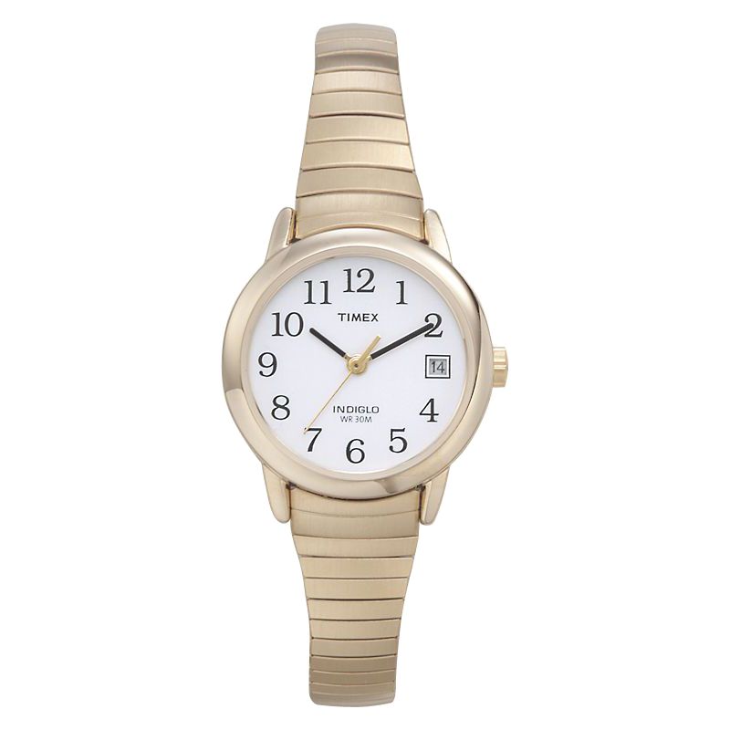 Women&#39;s Timex Easy Reader  Expansion Band Watch - Gold T2H351JT, 1 of 4