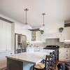Claxy Vintage Frosted Glass Adjustable Kitchen Island Lighting Fixture over Kitchen Sink - 2 of 4