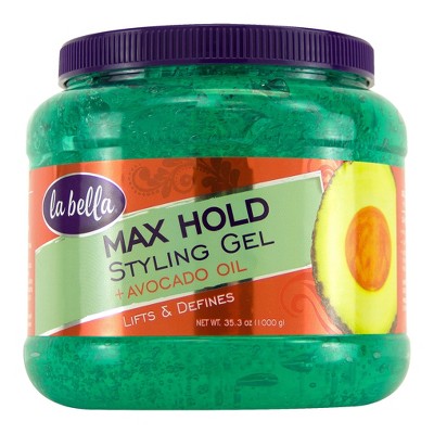 La Bella Maximum Hold Styling Gel Avacado Oil 35 3oz Target
