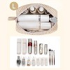 Narwey Striped Makeup Bag with Cute Makeup Bag Small Toiletry Bag for Women Girls - 2 of 2
