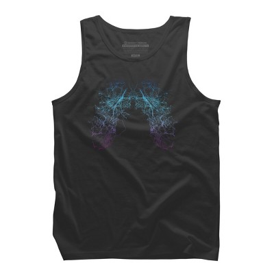 Men's Design By Humans Veins By designpro44 Tank Top
