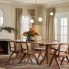 Rennnsan Brynave 51"W 4-Light Linear Milk Glass Modern Dimmable Kitchen Island Pendant in Gold - 2 of 4