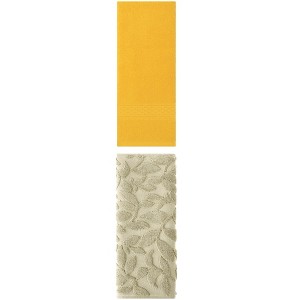 REGALWOVEN Geometry Pattern Cotton Decorative Hand Towels 13" x 30"/14" x 30" 2 Packs - 1 of 4