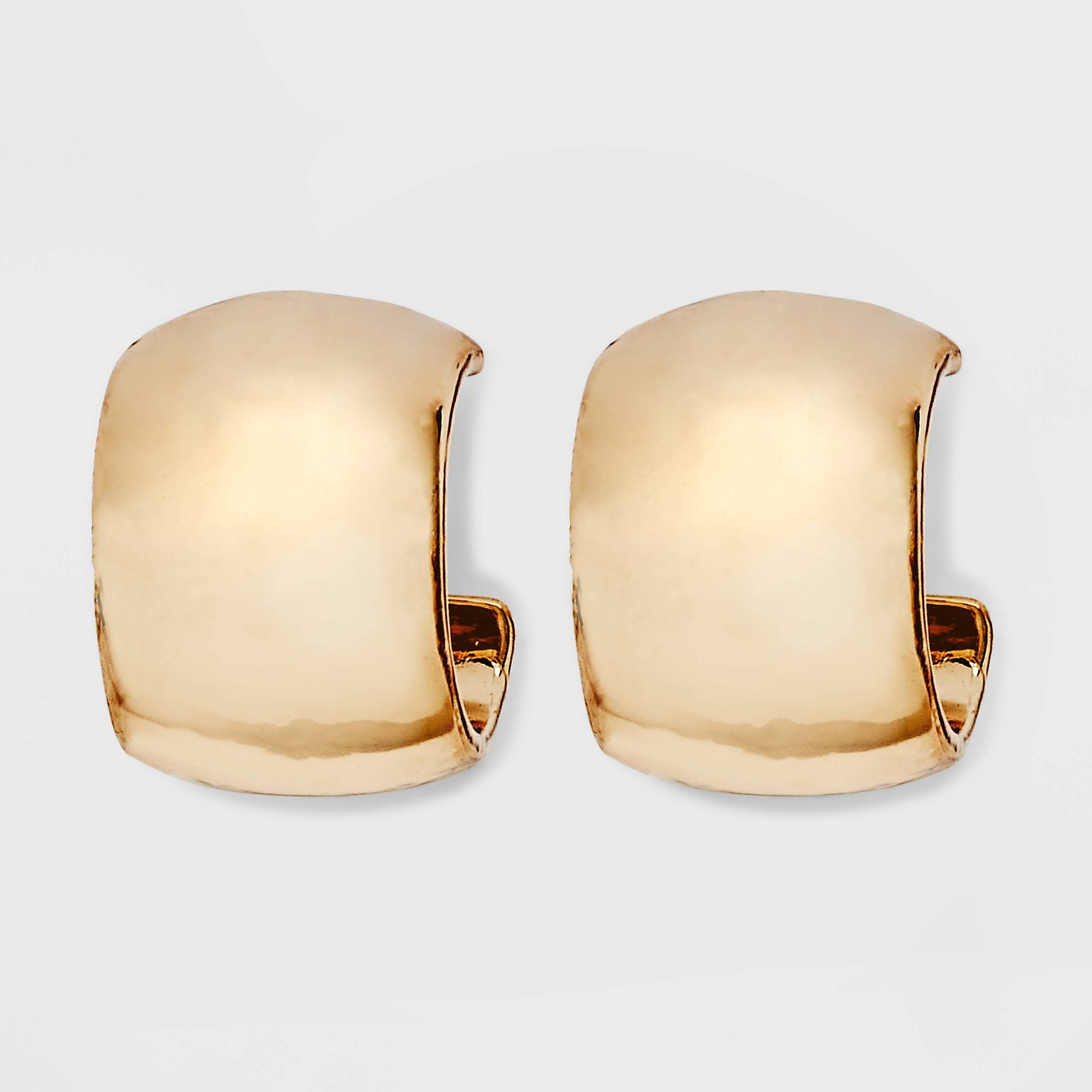 Small Open Hoop Earrings - A New Day™ Gold: Nickel-Free, Zinc Material, Post Closure