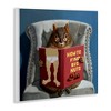 Stupell Industries Squirrel Reading Sassy Book, 12" x 12" - 3 of 4