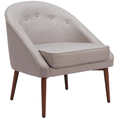 Zuo Carter Accent Chair Gray