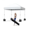 Pop Up Canopy Tent Outdoor Canopy with No Removable Sidewall One-Person Set Up Heavy Duty Commercial Instant Tent Shelter - 3 of 4