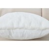 Agnes Luxury Chinchilla Faux Fur Pillow (18 In. x 18 In.) - 4 of 4