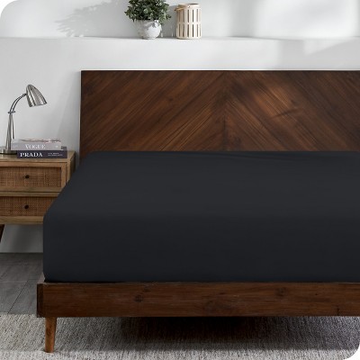 Organic Cotton Jersey Fitted Sheet by Bare Home