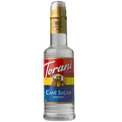 Torani Cane Sugar Sweetener Flavoring Syrup, Coffee Flavoring, Drink Mix, 12.7 oz (Pack of 2)
