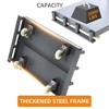 Platform Truck, Heavy Duty Cart 2 in 1 Steel - 2000 LBS Capacity with 3 Handrails, 4 Casters for Loading & Storage - 3 of 4