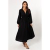 Cece Long Sleeve Maxi Dress - Black XS - image 3 of 4