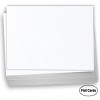 Hamilco 4x6 White Linen Cardstock Paper Blank Index Cards Flat Card Stock Heavyweight 100lb Cover 100 Pack - 2 of 4