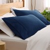 Bedsure-Polyester Microfiber Pillowcase 2 Pack Super Soft and Cozy Peached Fabric - 3 of 4