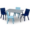 Delta Children Kids' Table and Chair Set 4 Chairs Included - image 4 of 4