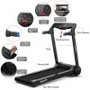 SuperFit 3HP Folding Electric Treadmill Running Machine w/  Speaker Red\Blue\Silver\Purple - 4 of 4