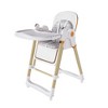 JANSNO Convertible High Chair for Baby (6M-3Yrs) with Rocker Mode, 5-Point Harness & Foldable Feeding Chair with Easy-Clean Tray - 2 of 4