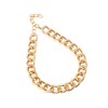 SOHI Women's California Gold The Medium Chunky Link Chain Necklace - 2 of 4