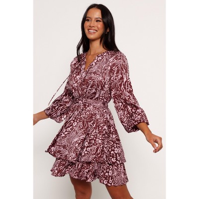 Petal and Pup Womens Wrenley Long Sleeve Mini Dress