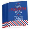 Big Dot of Happiness 4th of July - Fill-in Independence Day Party Invitations (8 Count) - image 2 of 4