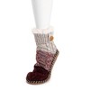 MUK LUKS Women's Short Cable Slipper Sock - 2 of 4