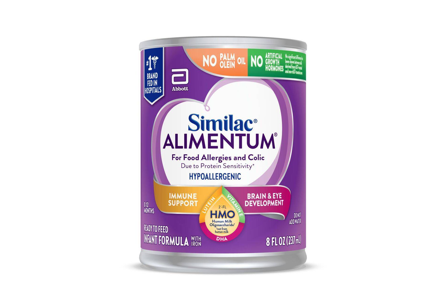 Similac Alimentum with 2-FL HMO Ready to Feed Baby Formula - 8 fl oz Each/6ct