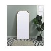 Elegant Lighting Metal Frame Arch Full Length Mirror 28x66 Inch in Brass - 2 of 4