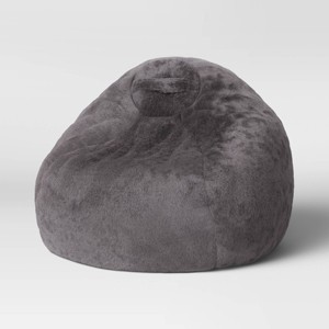 Fuzzy Fur Kids' Bean Bag - Pillowfort™ - 1 of 4